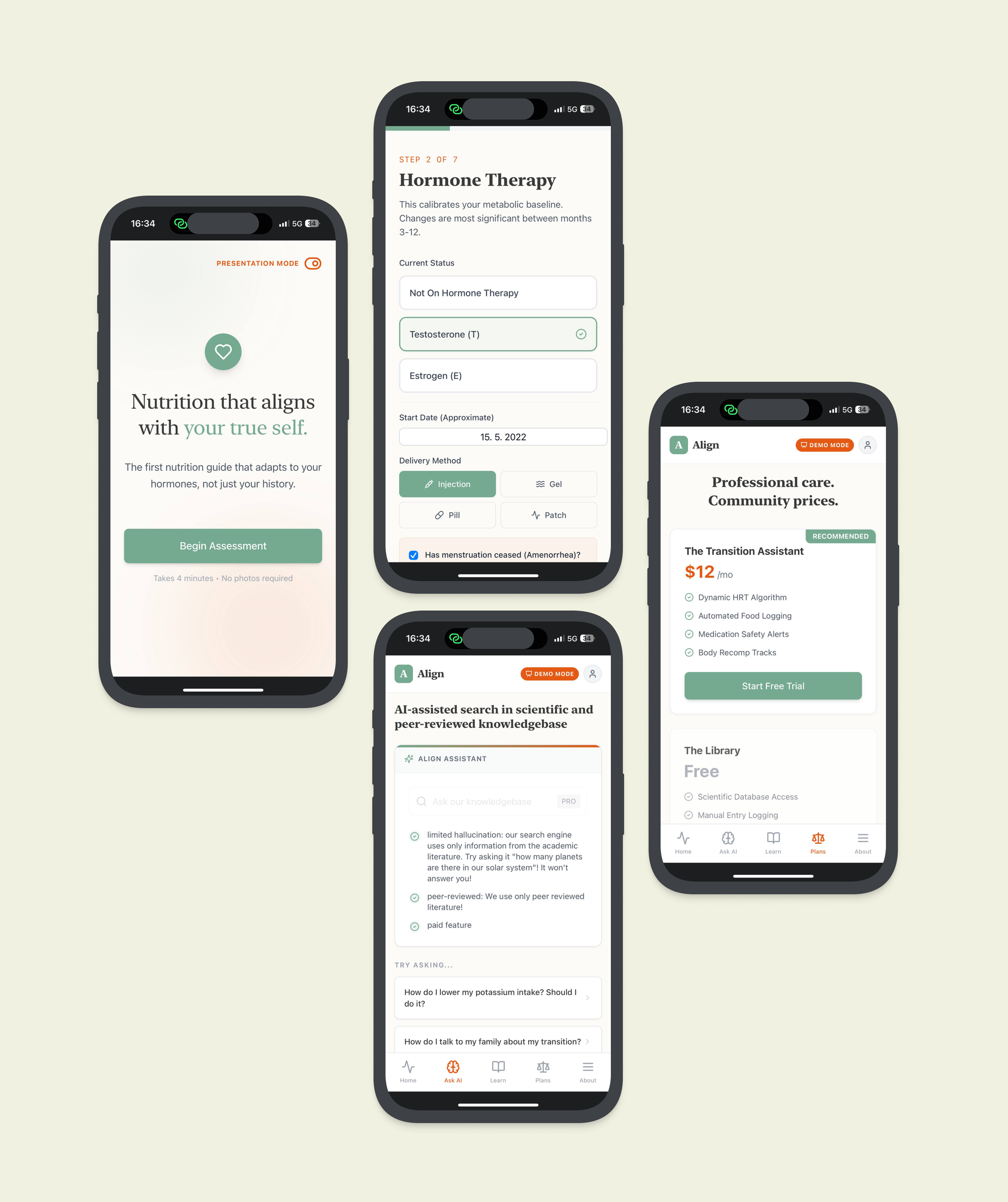 Building a digital health tool for gender diverse people on HRT